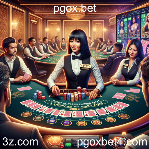 A Experiência Imersiva do Cassino Ao Vivo no pgox.bet